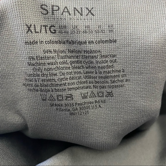 Spanx Look At Me Now Seamless Leggings in Animal Print XL - Picture 5 of 5